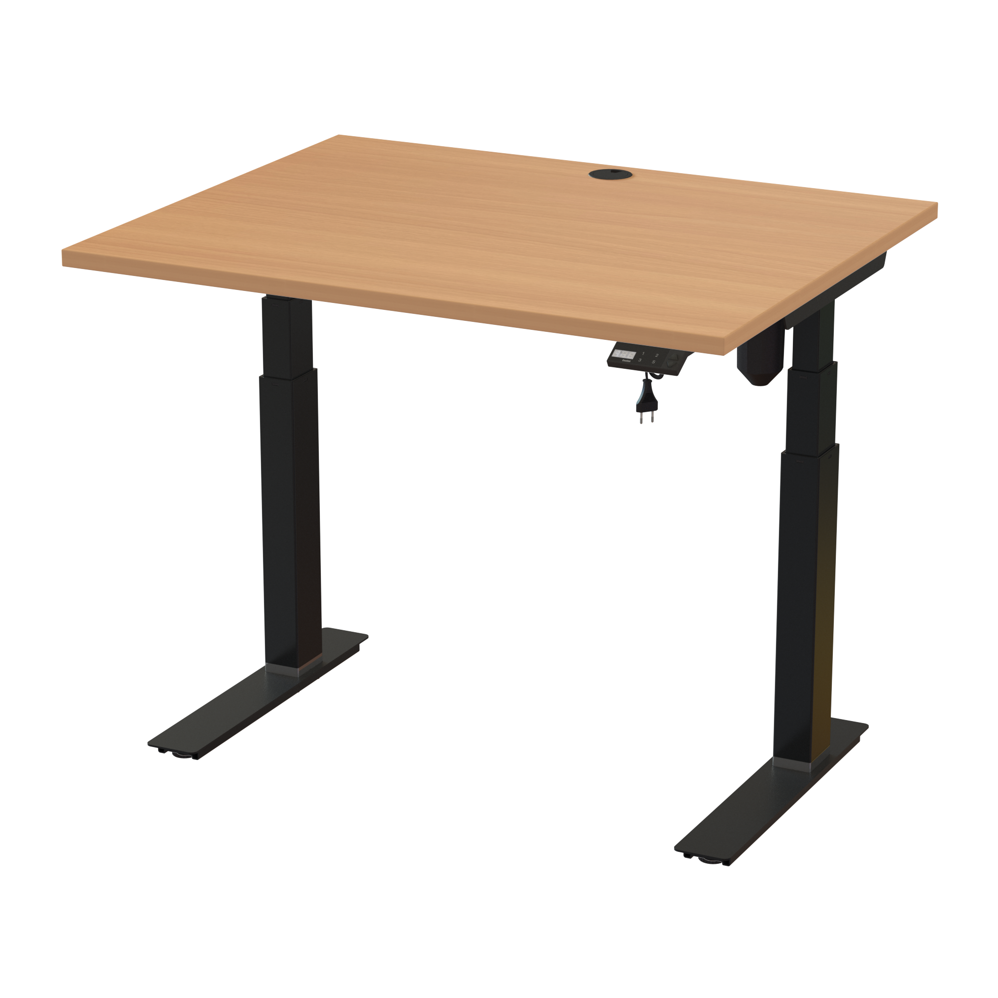 Space-Saving Standing Desk (Walnut, Silver): Narrow 23.6-inch depth (70.9x31.5 in). Lifts 220.5 lbs.