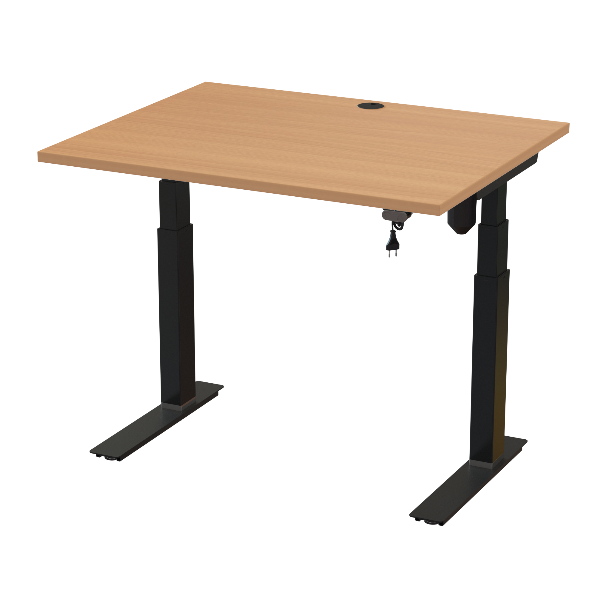 Space-Saving Standing Desk (Walnut, Silver): Narrow 23.6-inch depth (70.9x31.5 in). Lifts 220.5 lbs.