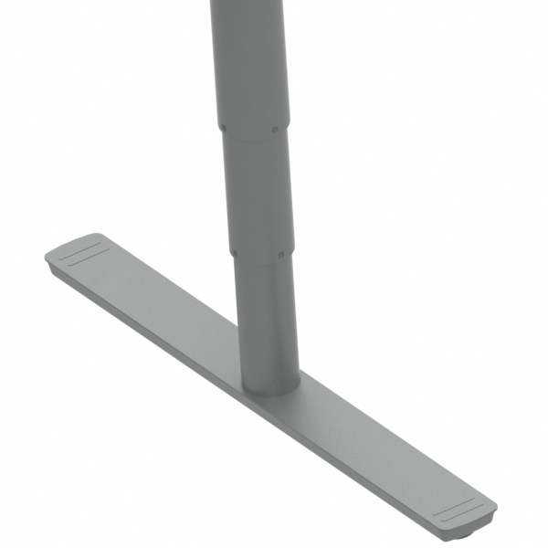 Electric Desk Frame | Width 129 cm | Silver