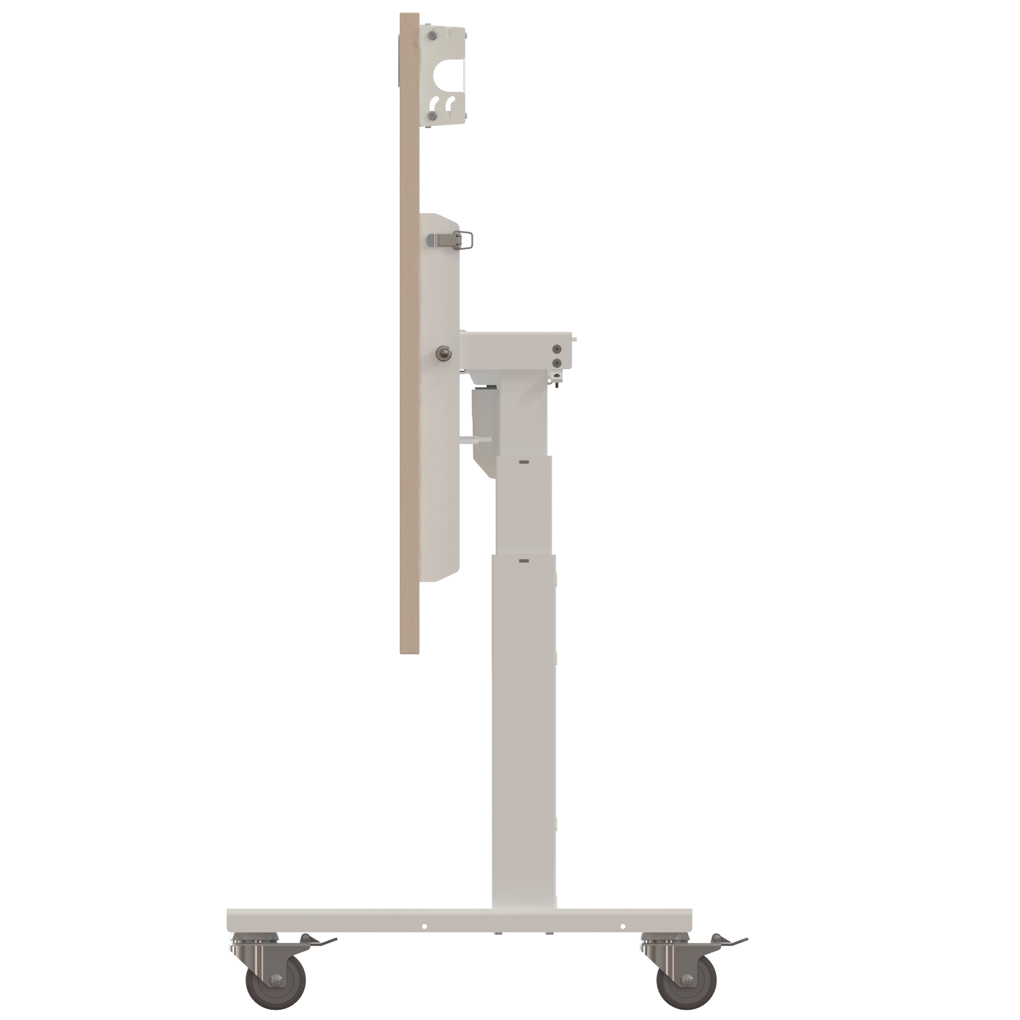 Standing Desk | 180x80 cm | Maple with white frame