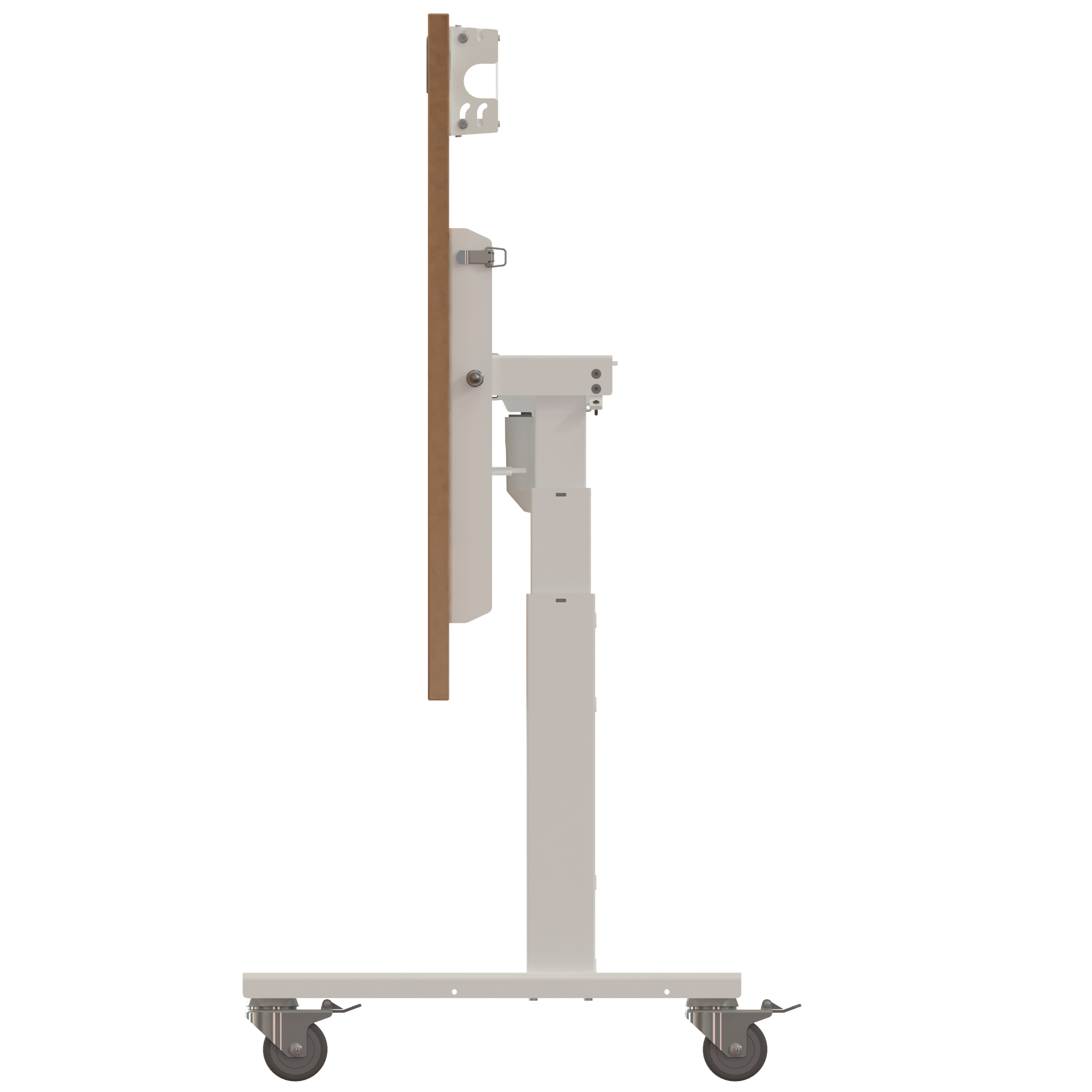 Standing Desk | 120x80 cm | Walnut with white frame