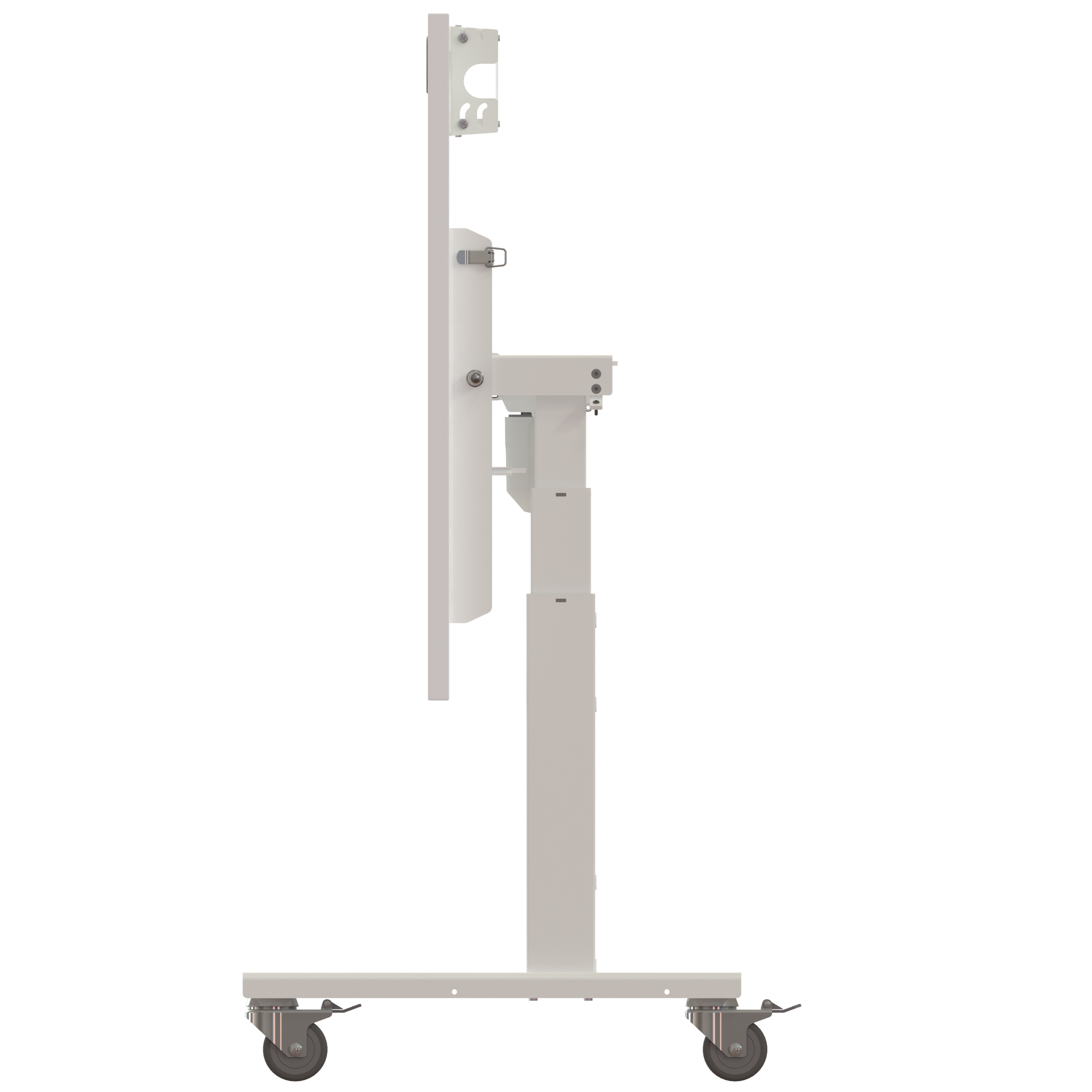Standing Desk | 120x80 cm | White with white frame