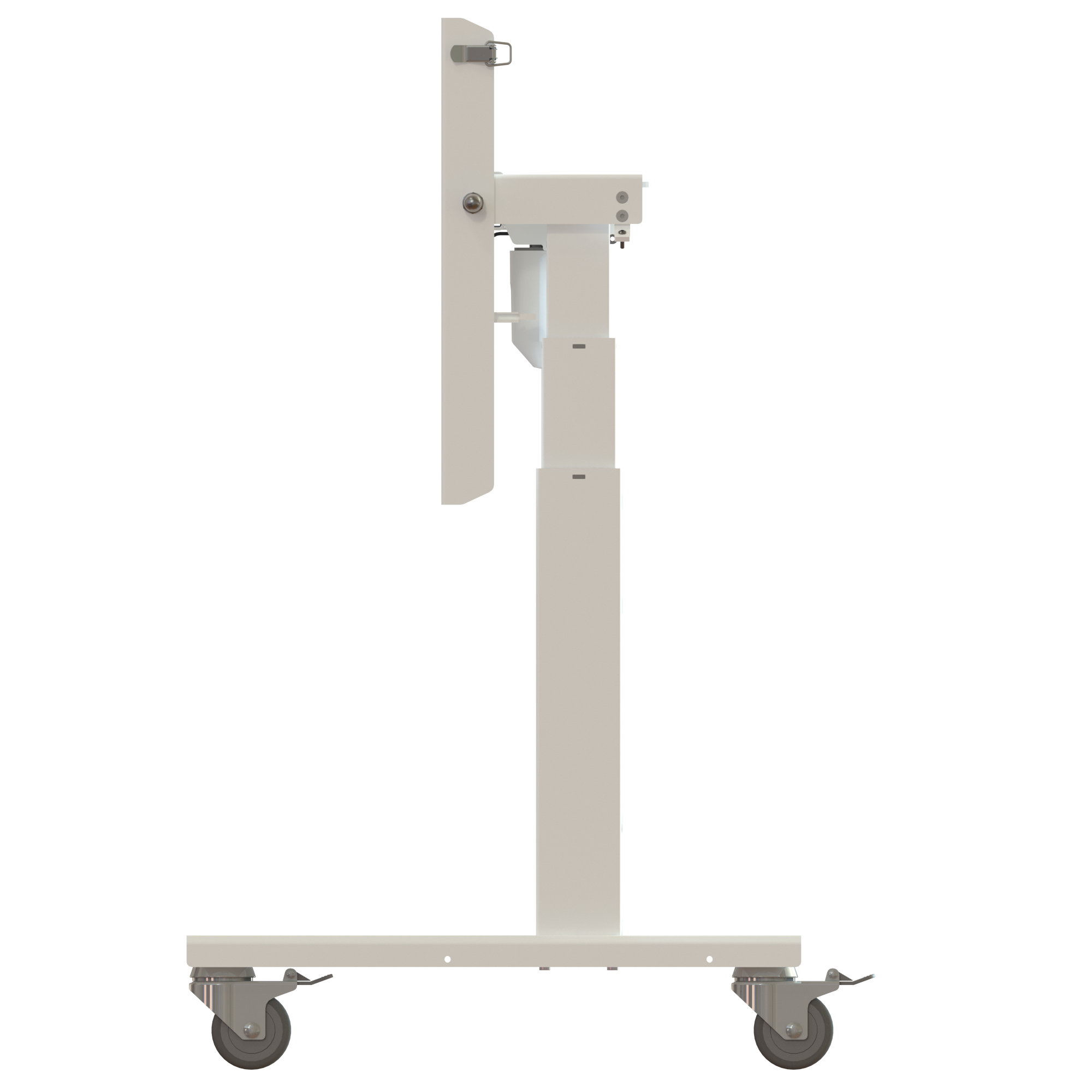 Standing Desk | 120x80 cm | White with white frame