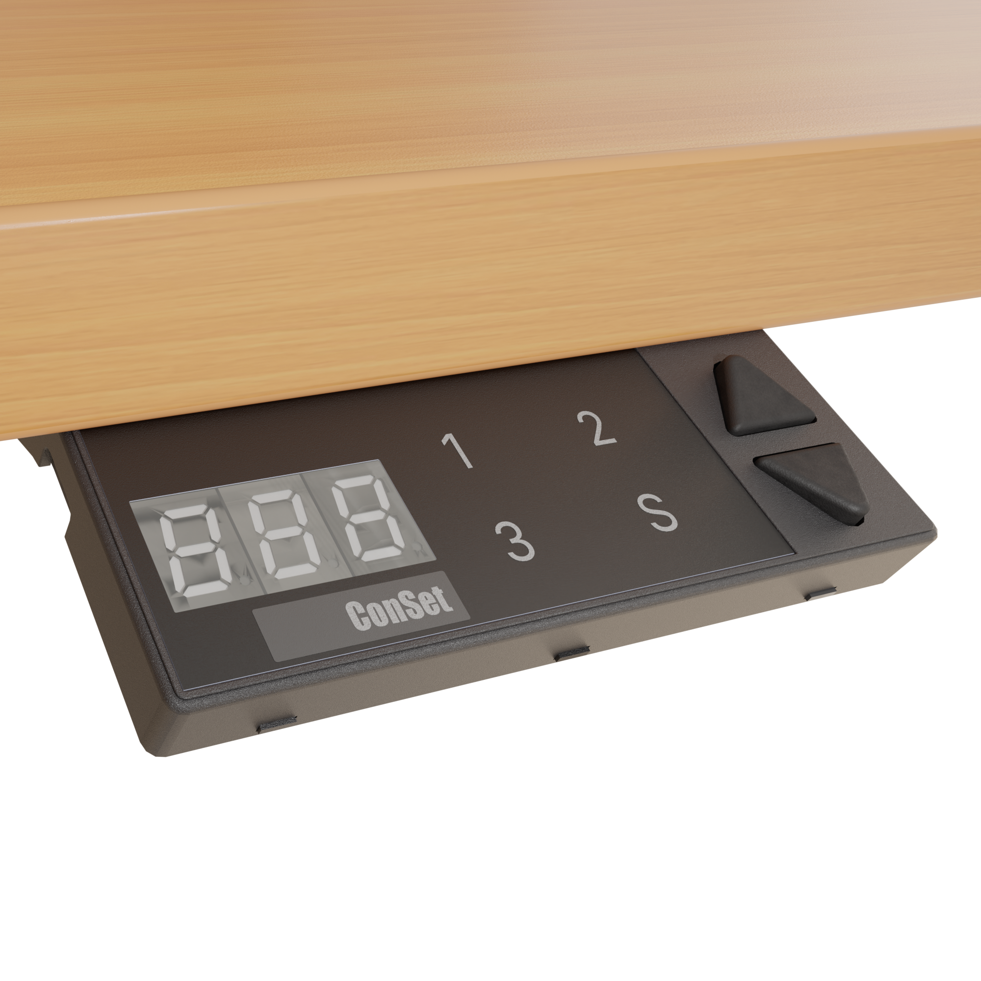 Standing Desk | 80x60 cm | Beech with white frame