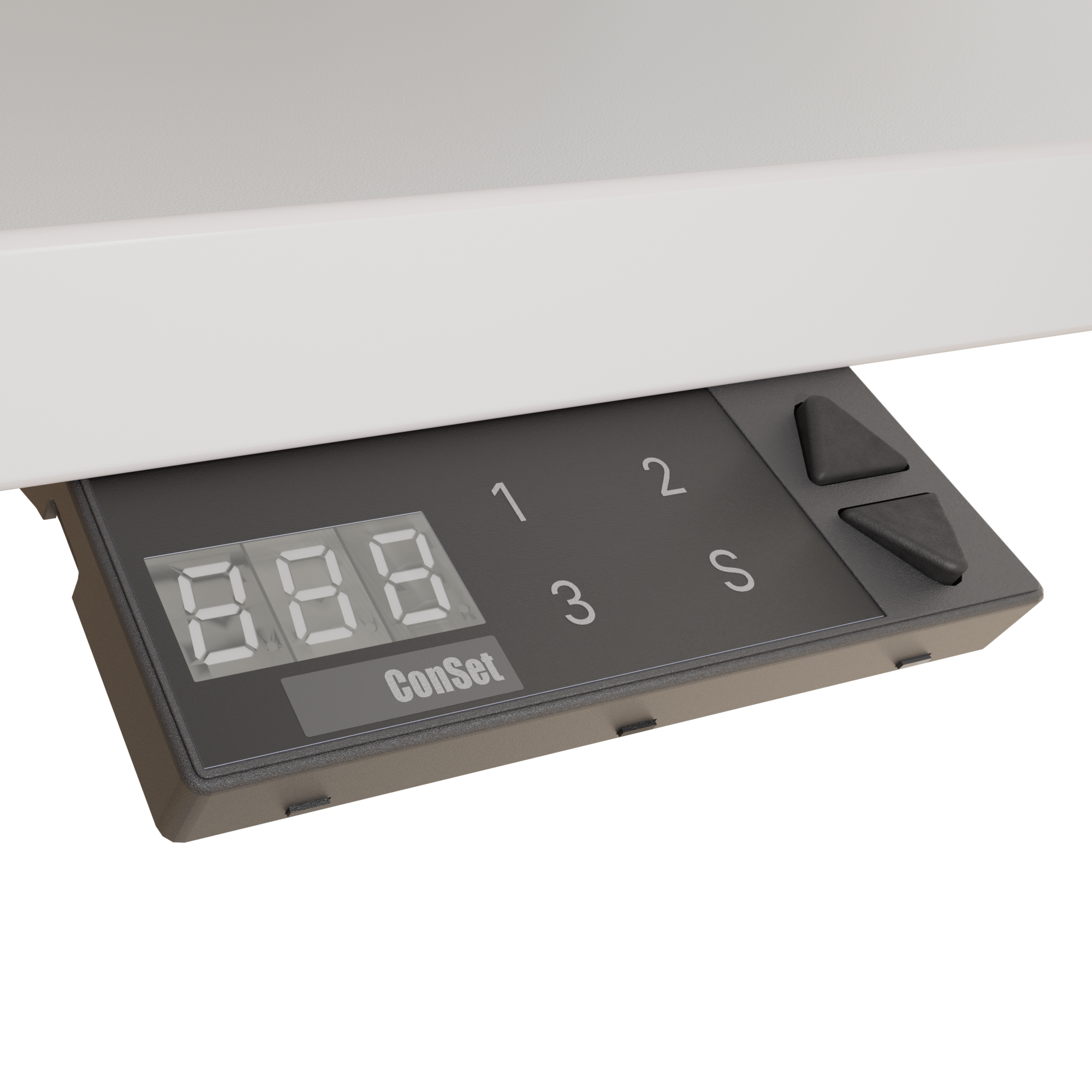 Standing Desk | 120x80 cm | White with white frame