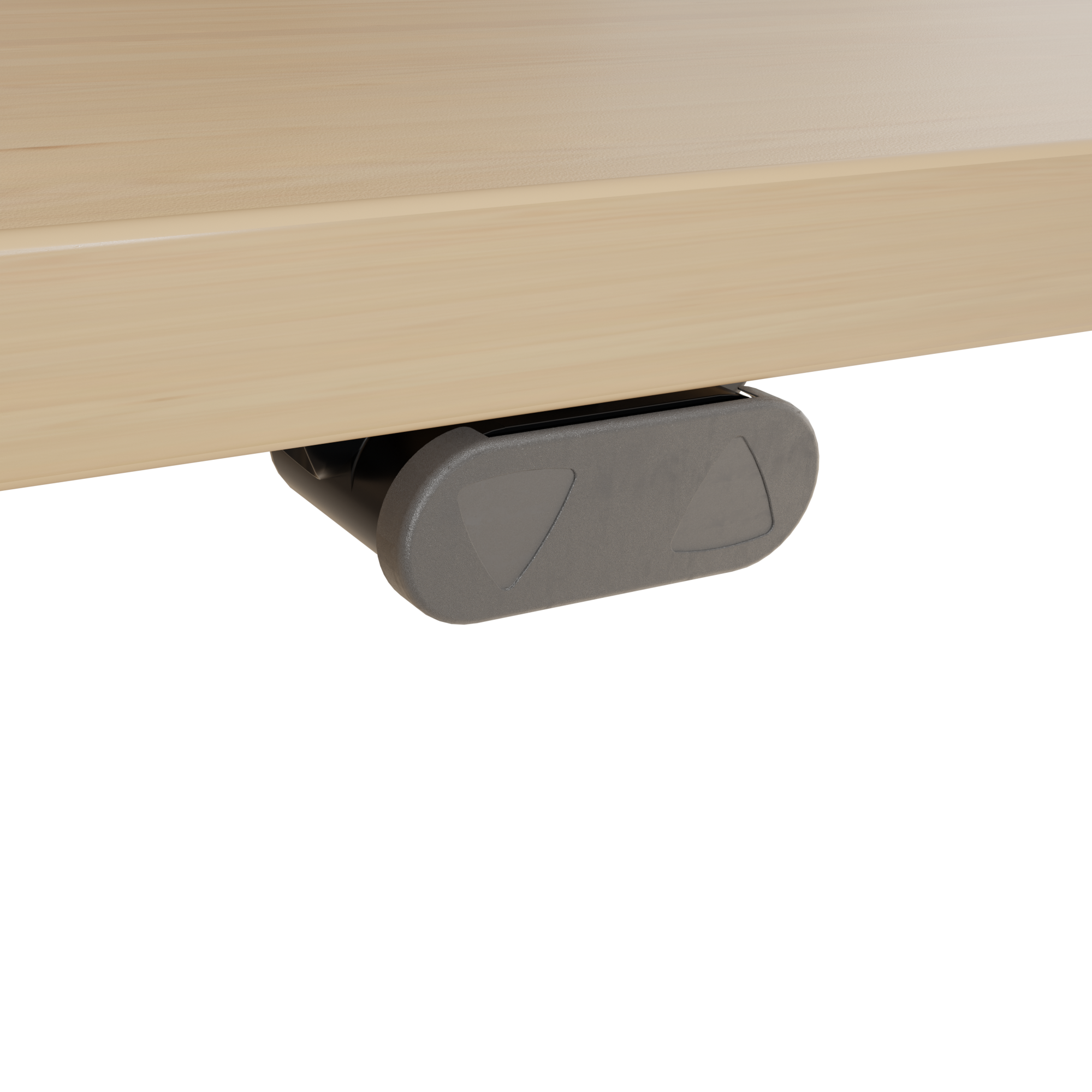 Height-Adjustable Desk for Shorter Adults (Maple, Silver): Very low minimum height of 22.4 in (22.6-48.7 inch). Lifts 220.5 lbs.