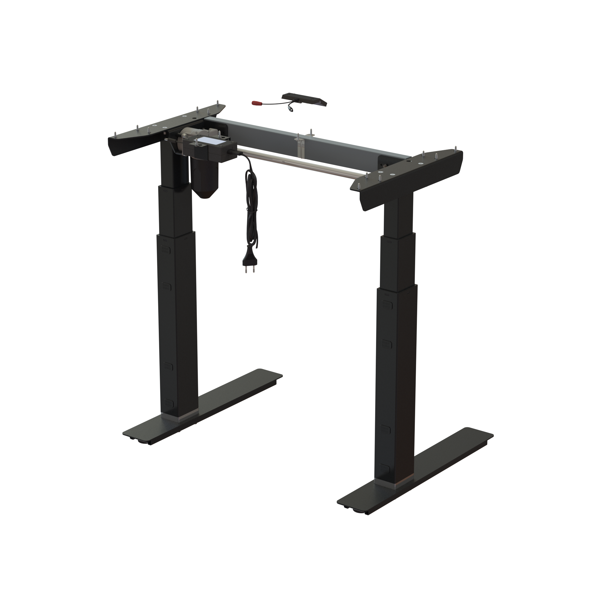 Standing Desk Frame | Width 072 cm | Black 