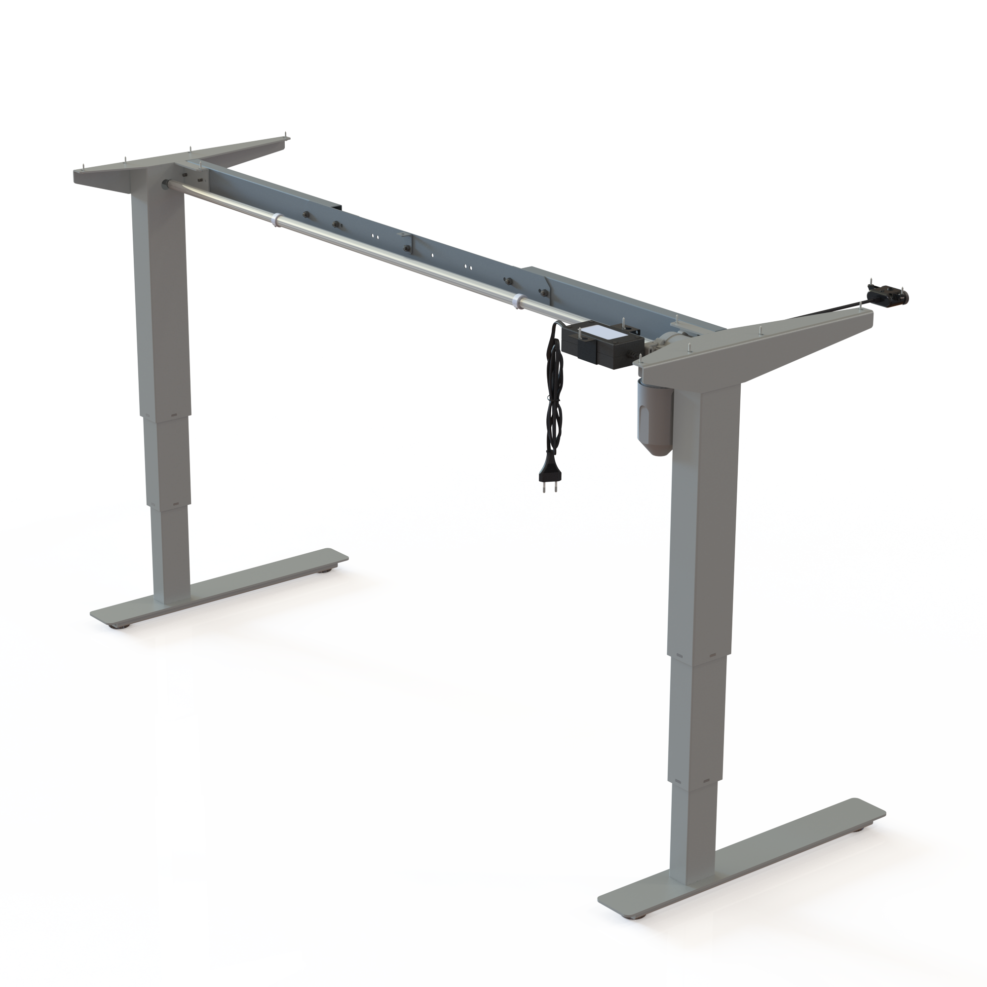 Electric Desk Frame | Width 172 cm | Silver