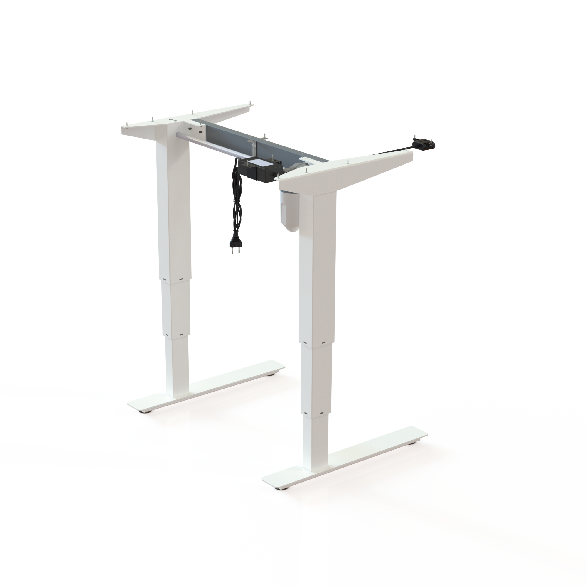 Electric Desk Frame | Width 072 cm | White