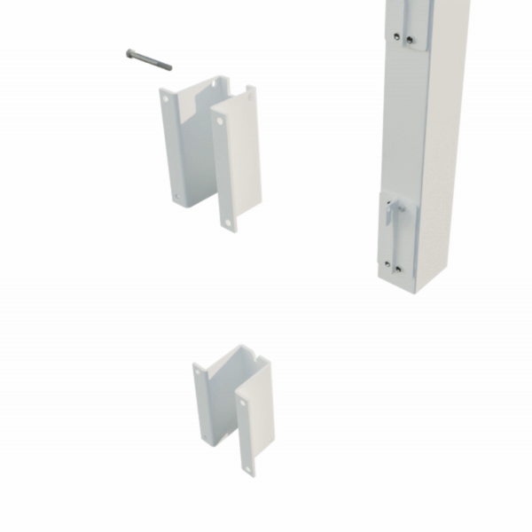 Electric Desk Frame | Width 112 cm | White