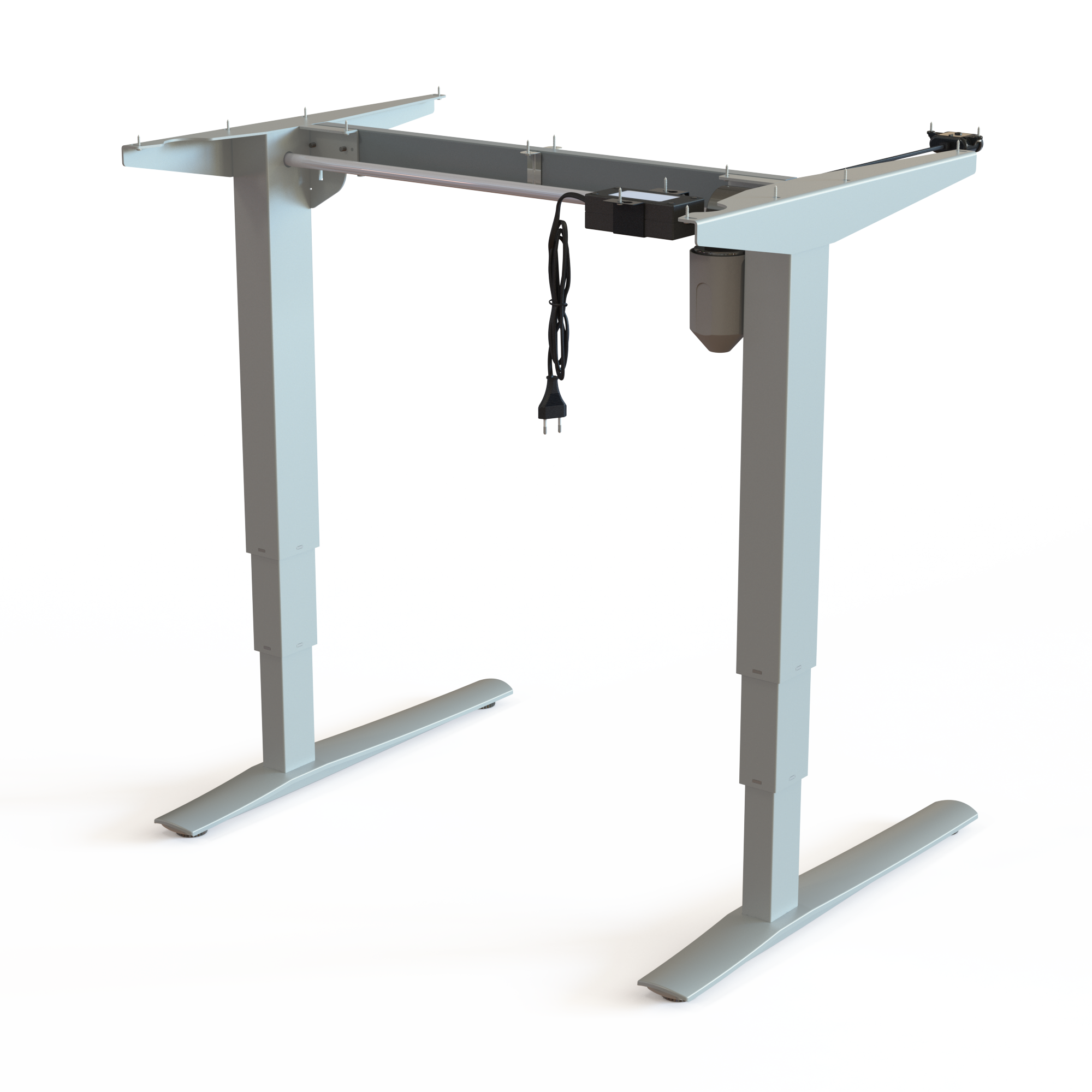 Electric Desk Frame | Width 082 cm | Silver