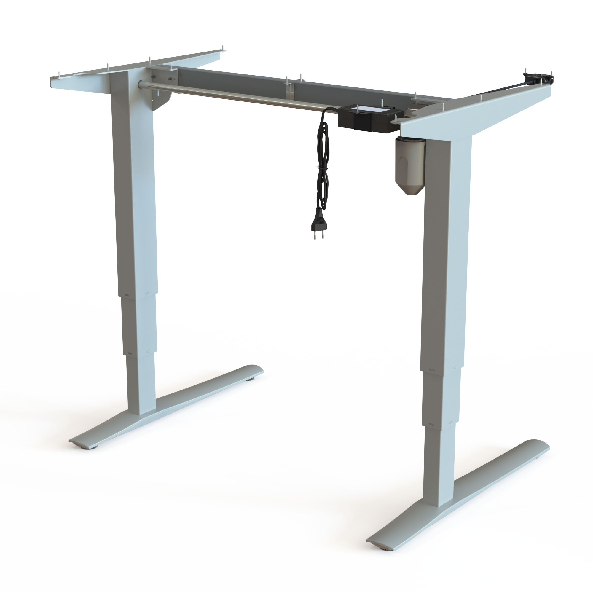 Electric Desk Frame | Width 092 cm | Silver