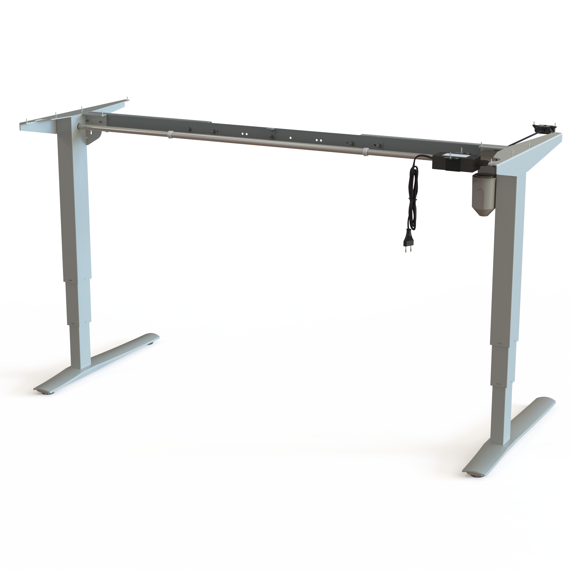 Electric Desk Frame | Width 152 cm | Silver