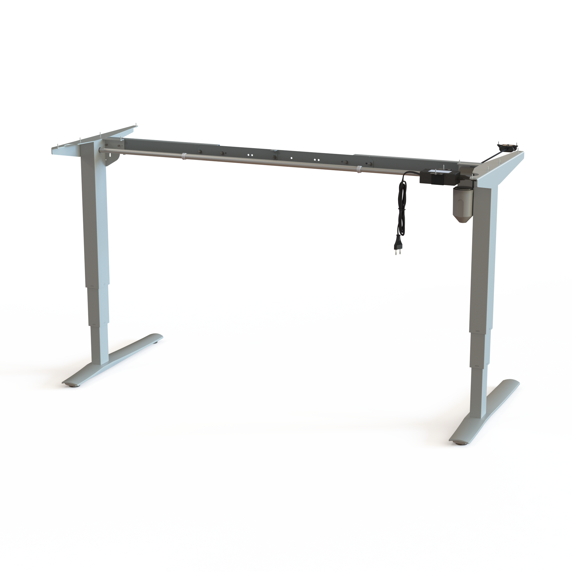 Electric Desk Frame | Width 172 cm | Silver