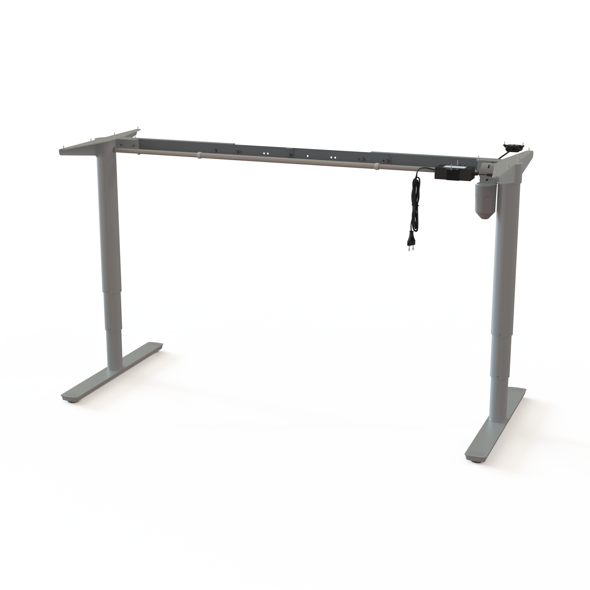 Electric Desk Frame | Width 172 cm | Silver