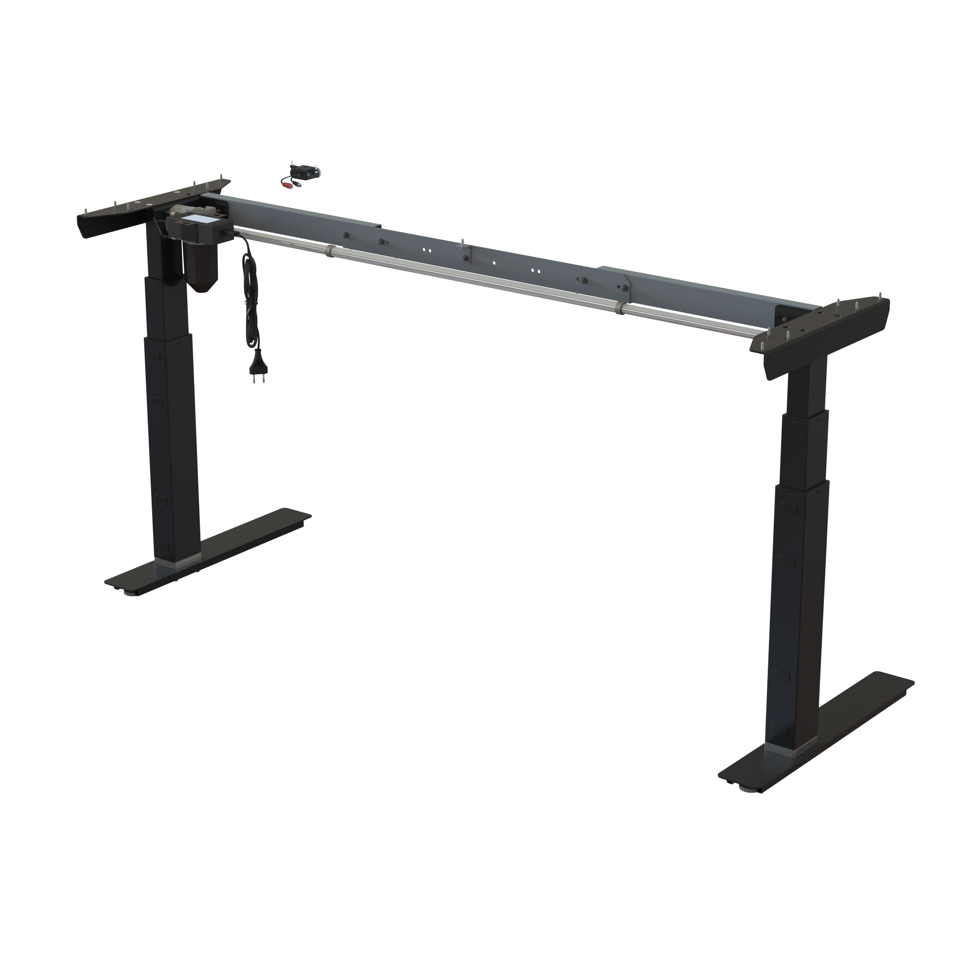 Standing Desk Frame | Width 112-152 cm | Black 