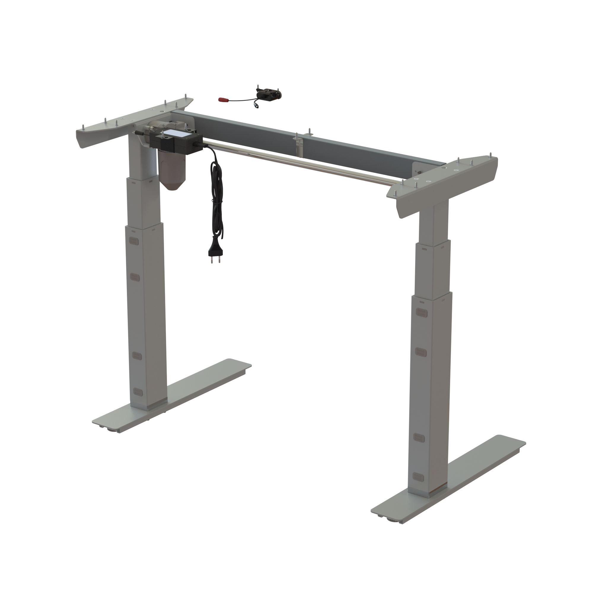 Standing Desk Frame | Width 092 cm | Silver