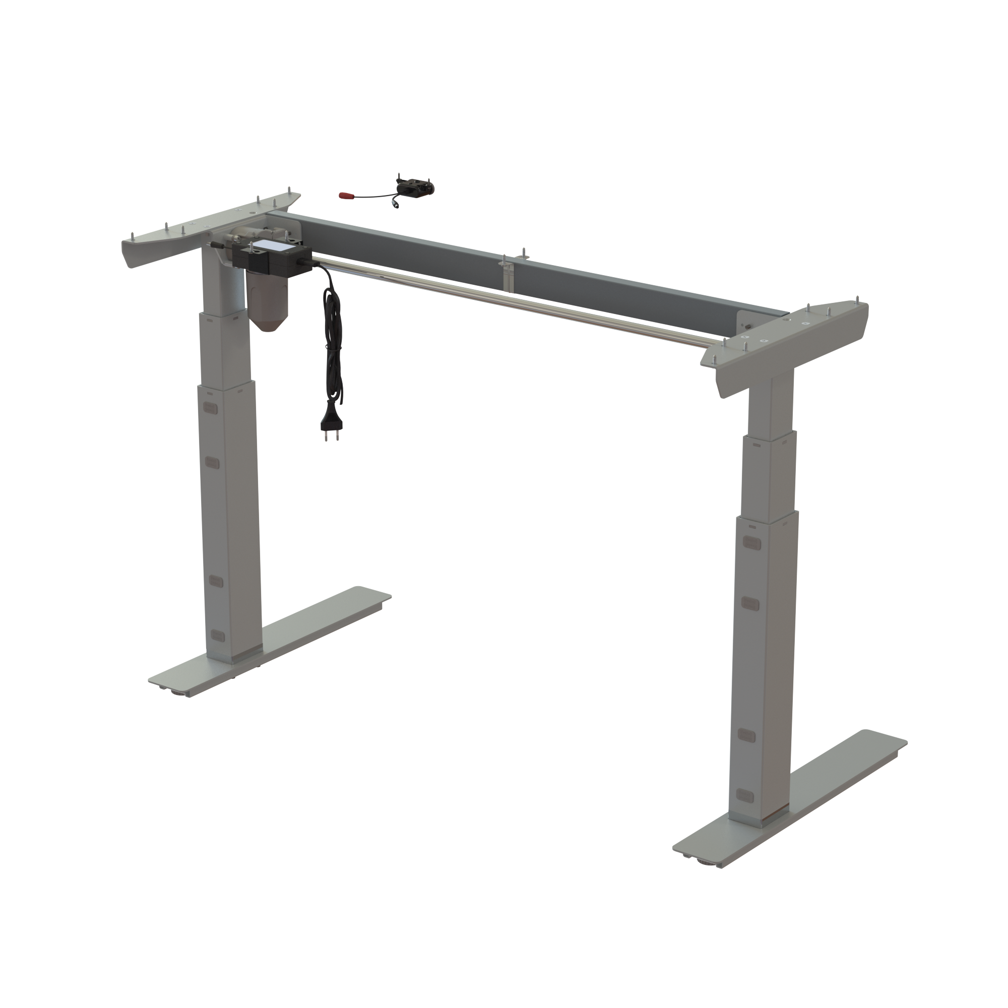 Standing Desk Frame | Width 112 cm | Silver