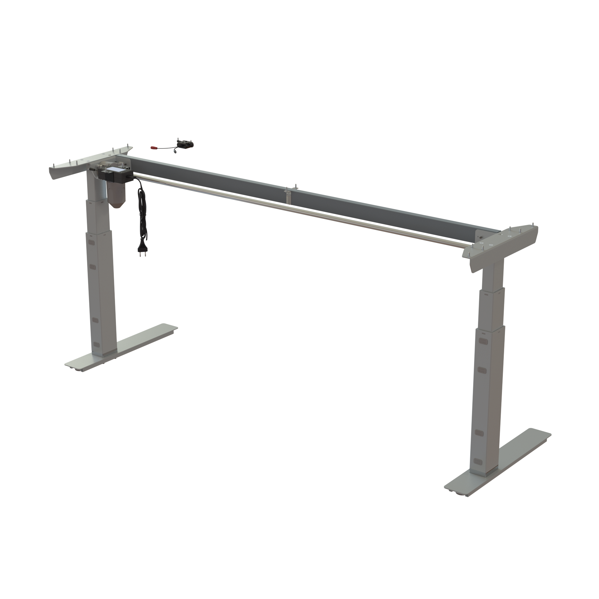 Standing Desk Frame | Width 172 cm | Silver