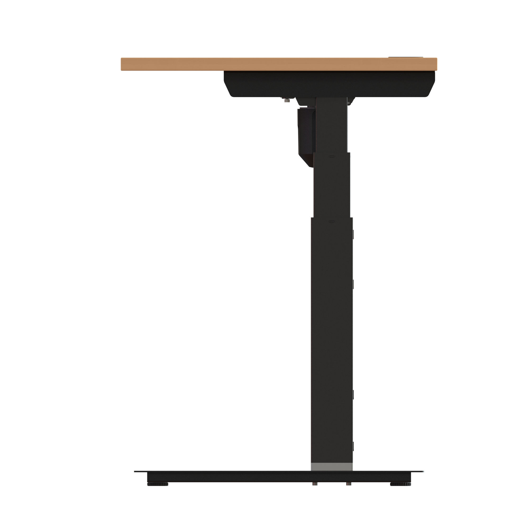 Standing Desk | 120x80 cm | Beech with black frame