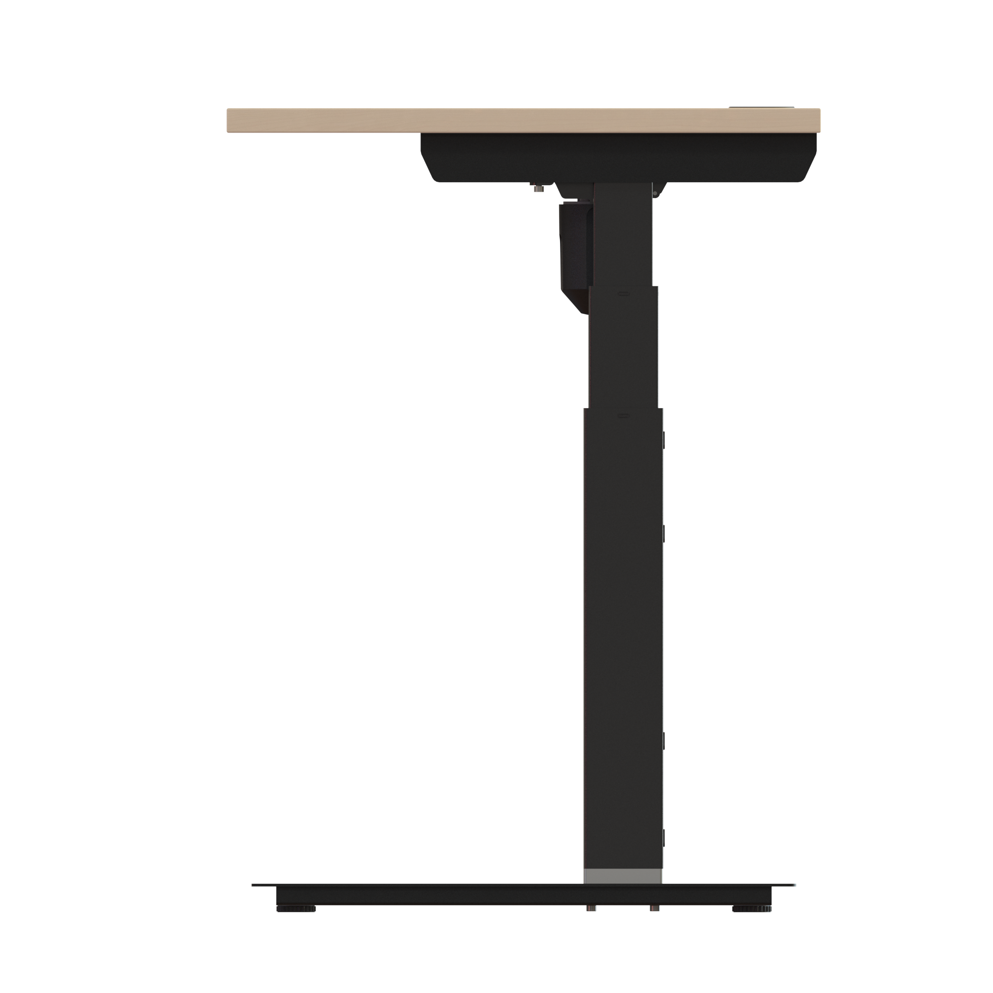 Standing Desk | 120x60 cm | Maple with black frame