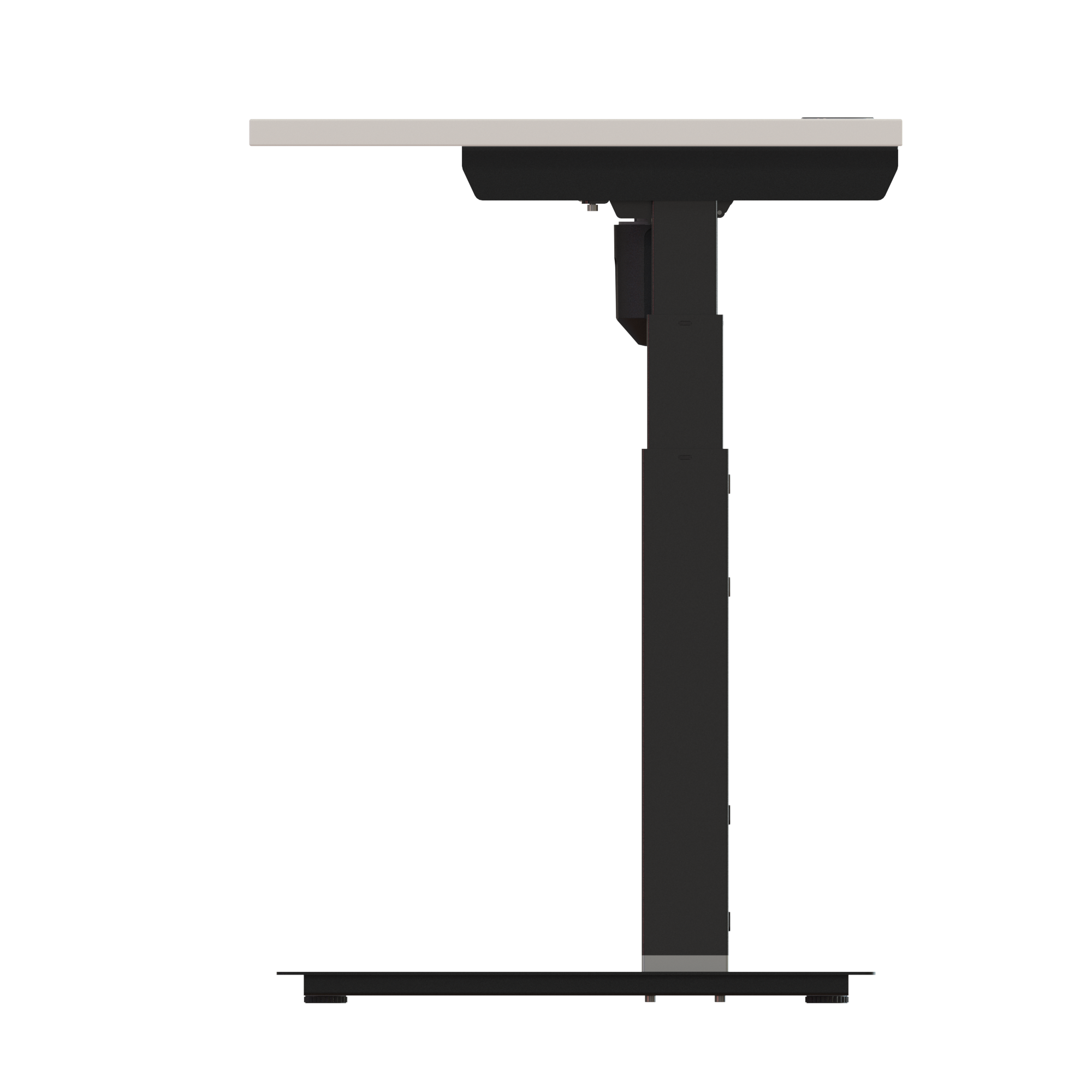 Standing Desk | 120x80 cm | White with black frame
